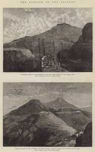 バルカンの通路 作： Charles Auguste Loye